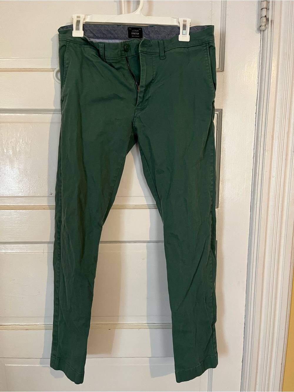 Jcrew chinos green